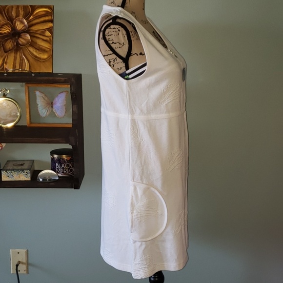 Sun Casuals Zip Embroidered Shell Coverup - Picture 4 of 8